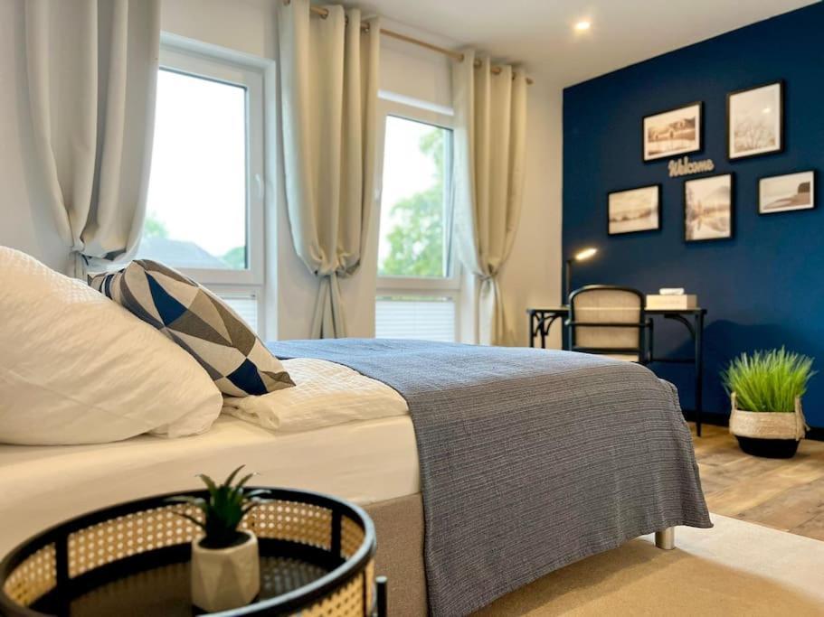 Grosse Wohnung Wellness + Sauna + Netflix Petershagen Kültér fotó