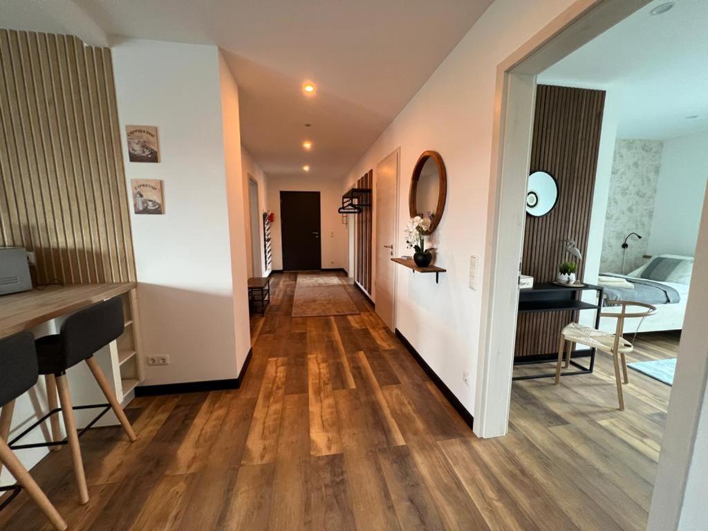 Grosse Wohnung Wellness + Sauna + Netflix Petershagen Kültér fotó