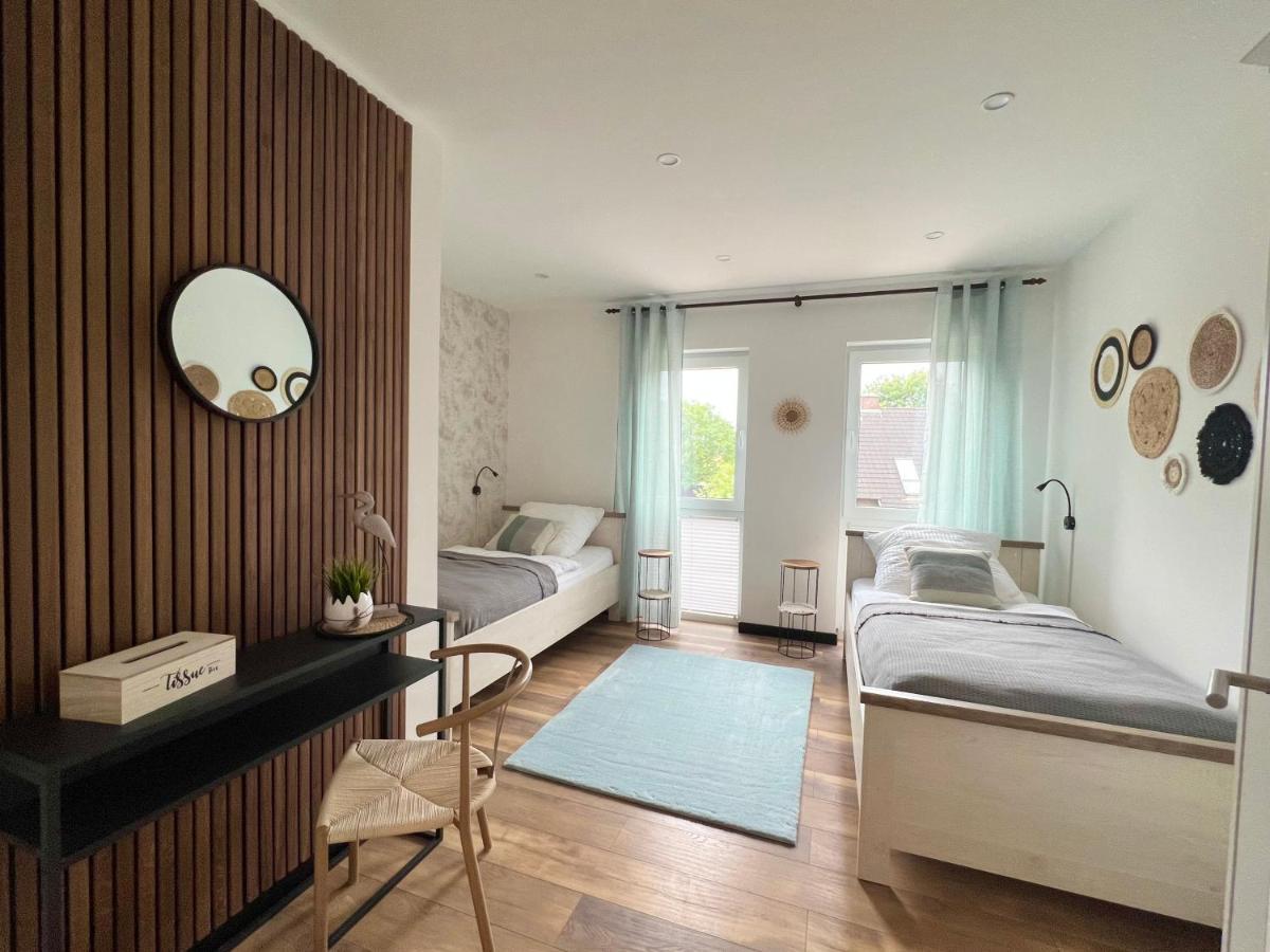 Grosse Wohnung Wellness + Sauna + Netflix Petershagen Kültér fotó