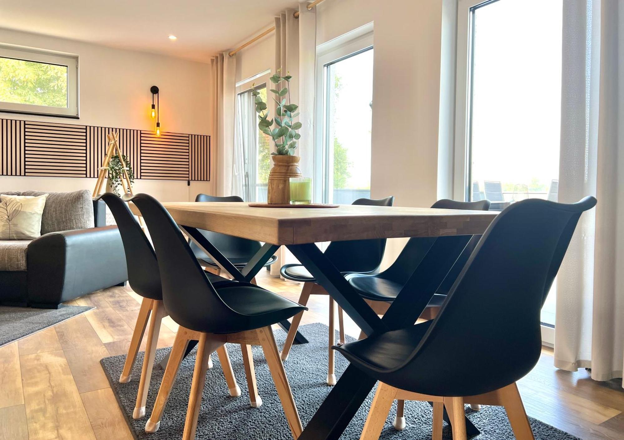 Grosse Wohnung Wellness + Sauna + Netflix Petershagen Kültér fotó
