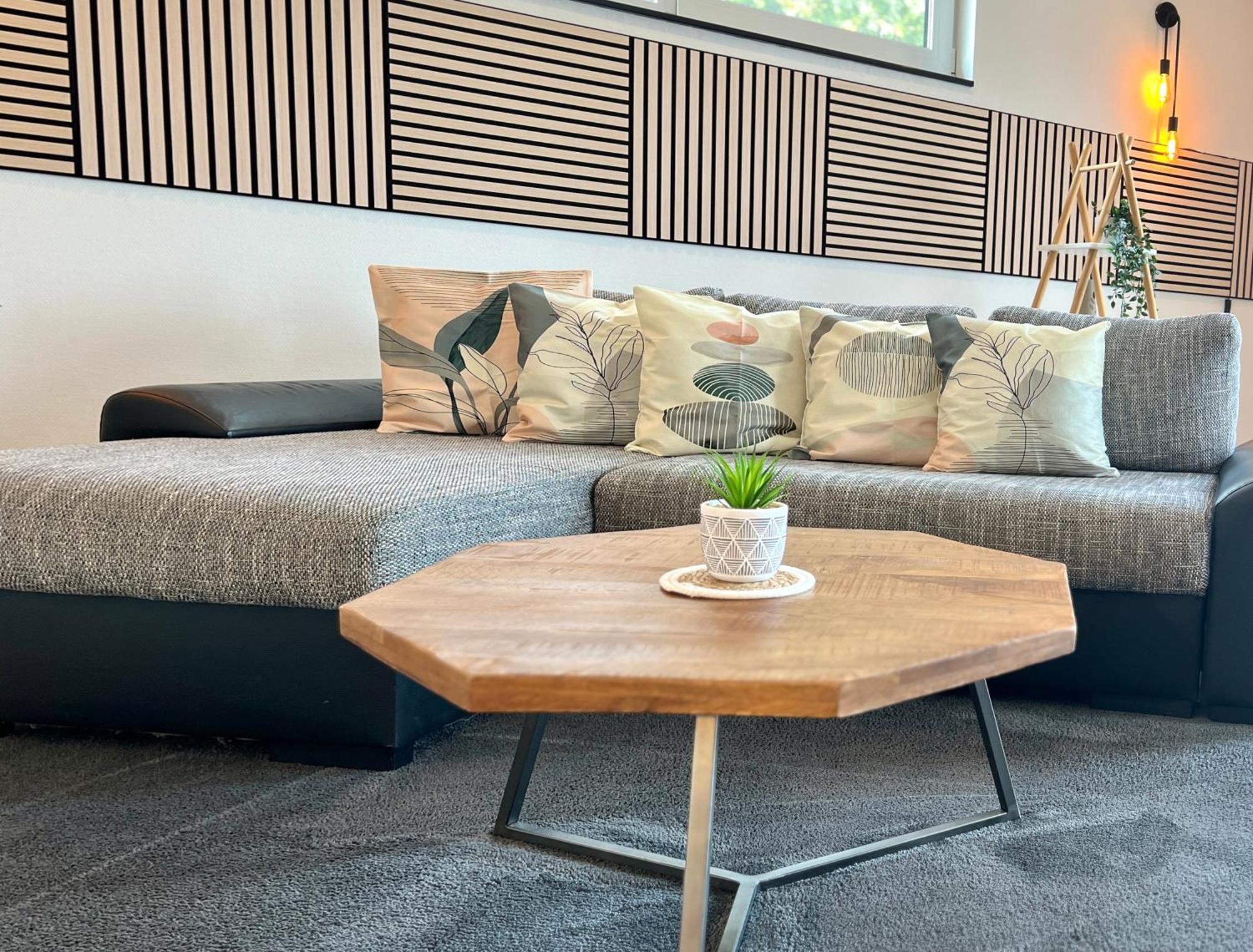 Grosse Wohnung Wellness + Sauna + Netflix Petershagen Kültér fotó